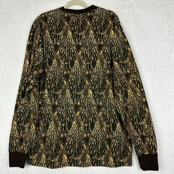 Feather Flage Ducks In A Row Camo Long Sleeve Tee Shirt Size Medium NEW Hunting - Picture 2 of 6